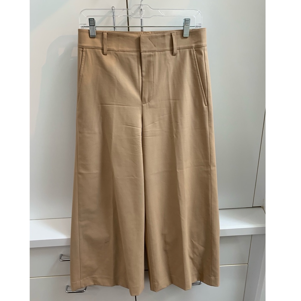 Wide leg dress pant